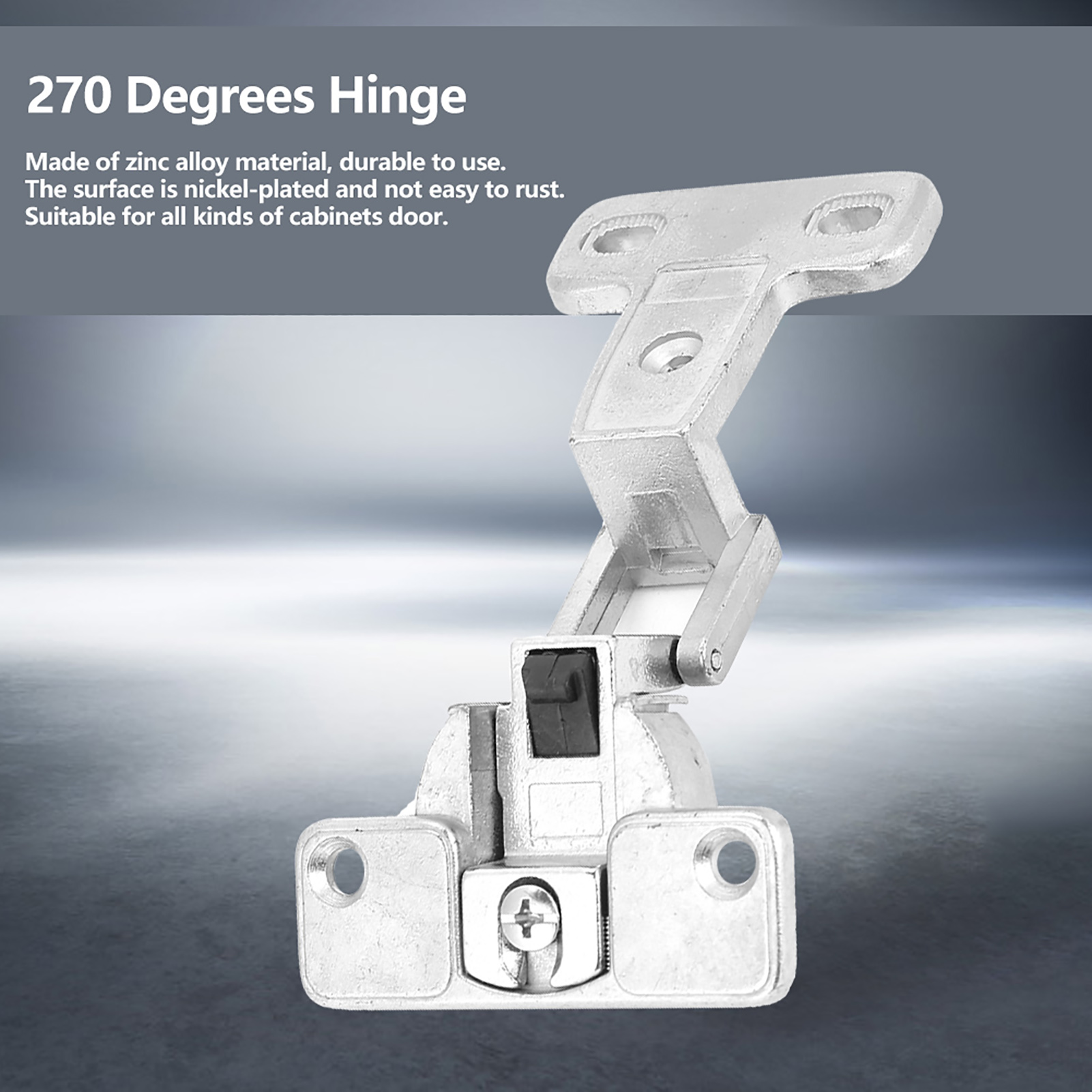 Furniture Hardware Replacement Parts - 270도 아연 합금 가구 도어 접이식