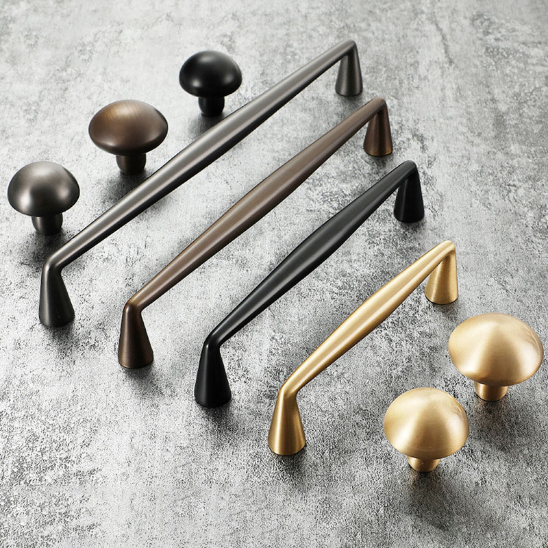 Drawer Pull Gold - 다양한 크기의 황동 골드 모던 심플
