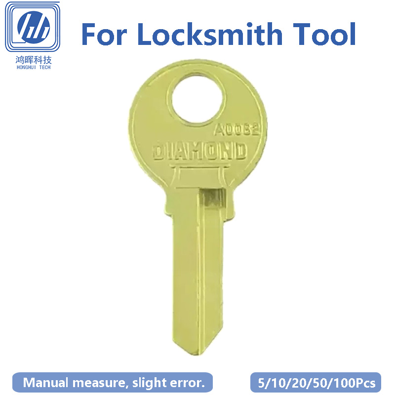 Furniture Hardware Fitting - 5-100개/세트 미가공 구리 블랭크 키 국내