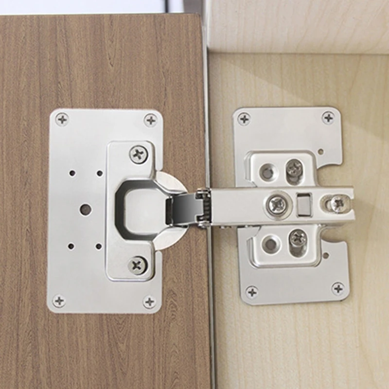 Furniture Hardware Replacement Parts - 4 Pcs 캐비닛 힌지 수리 플레이트