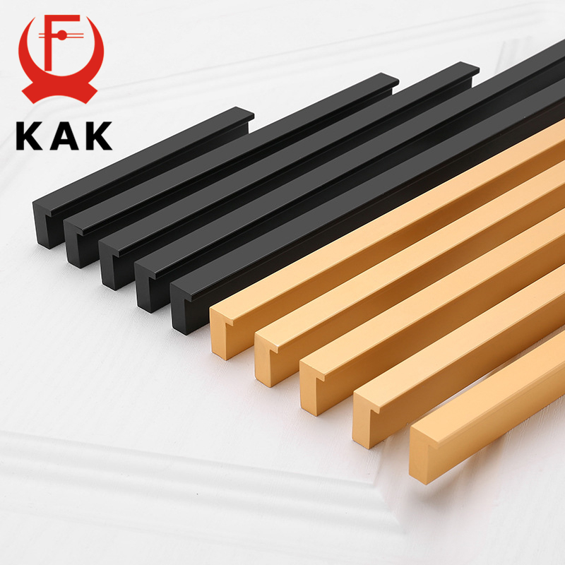 Drawer Pull Gold - KAK-아메리칸 스타일 블랙 캐비닛 손잡이, 골드
