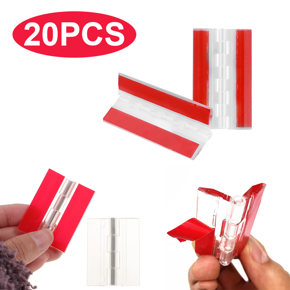 Furniture Hardware Replacement Parts - 접이식 경첩 아크릴 투명 경첩, 자체