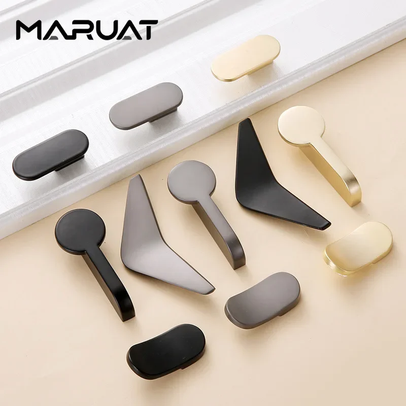 Drawer Pull Gold - 아연 합금 모던 골드 블랙 옷장
