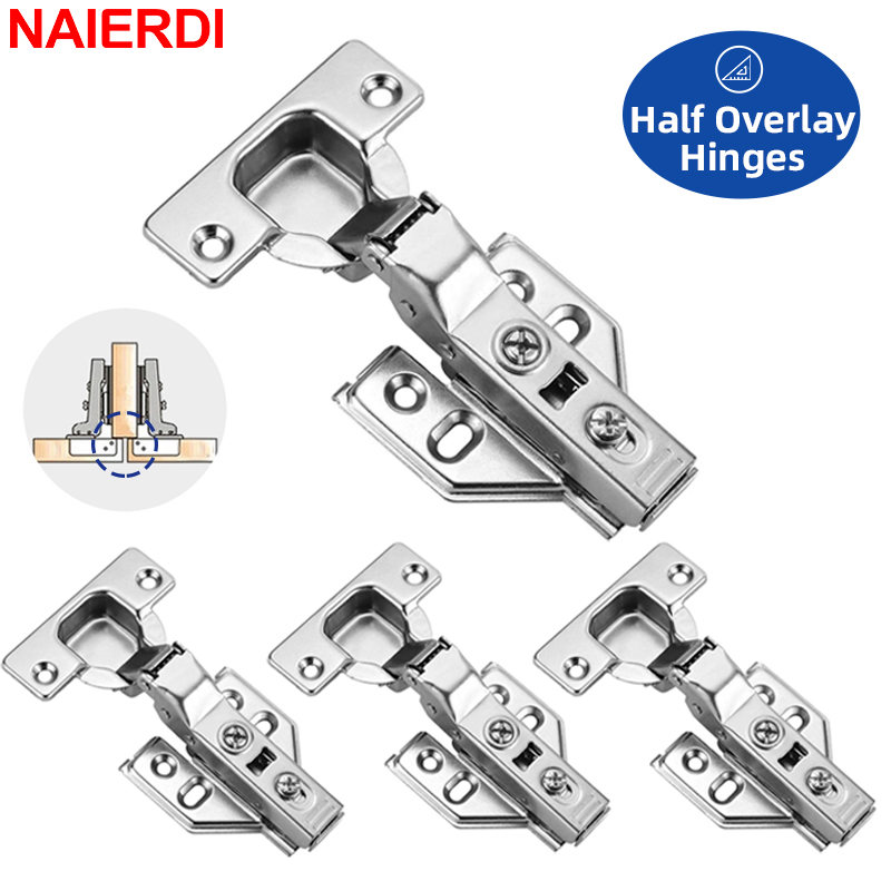 Furniture Hardware Replacement Parts - NAIERDI 4개 부드럽게 닫히는 캐비닛 경첩