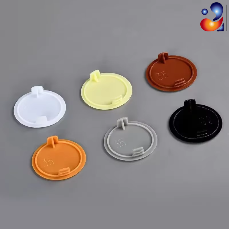가정용 원형 플라스틱 가구 힌지 장식 커버 10개입,  - Furniture Hardware Replacement Parts 리뷰 및 가격