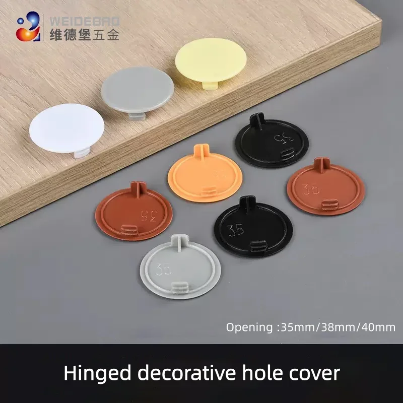 가정용 원형 플라스틱 가구 힌지 장식 커버 10개입,  - Furniture Hardware Replacement Parts 리뷰 및 가격