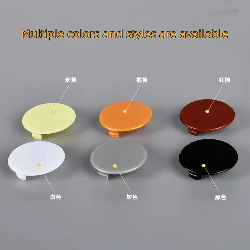 가정용 원형 플라스틱 가구 힌지 장식 커버 10개입,  - Furniture Hardware Replacement Parts 리뷰 및 가격