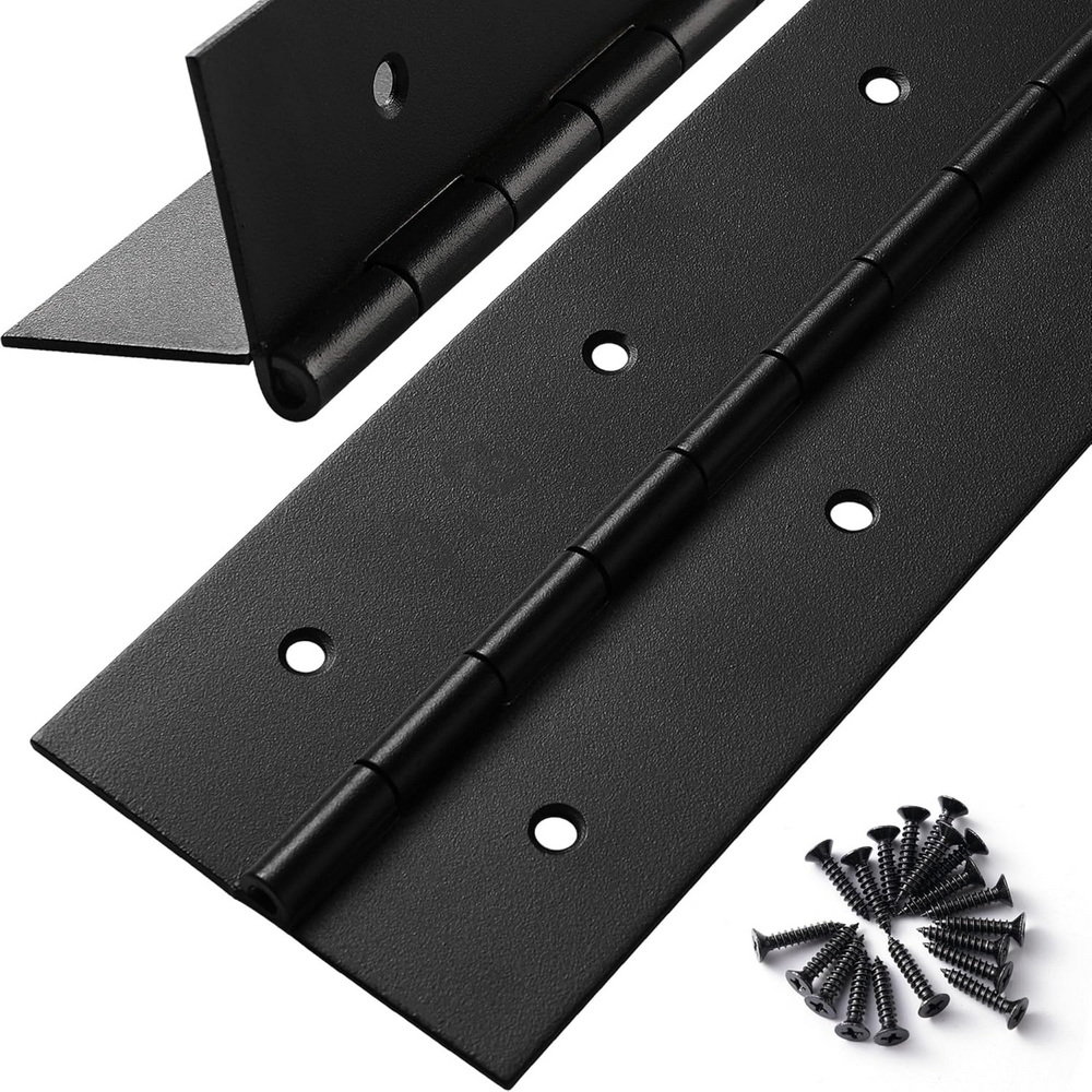 6인치-20인치 블랙 피아노 힌지, 헤비 듀티 스테인리 - Furniture Hardware Replacement Parts 리뷰 및 가격