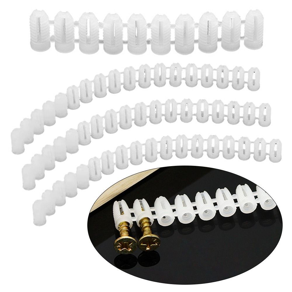 M4 벽 플러그 앵커 확장 파이프 튜브 플라스틱 확장  - Furniture Hardware Replacement Parts 리뷰 및 가격