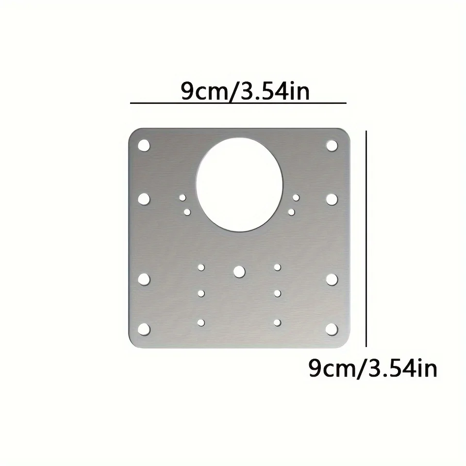 스테인레스 스틸 캐비닛 힌지 수리 플레이트 팩 도어 힌 - Furniture Hardware Replacement Parts 리뷰 및 가격