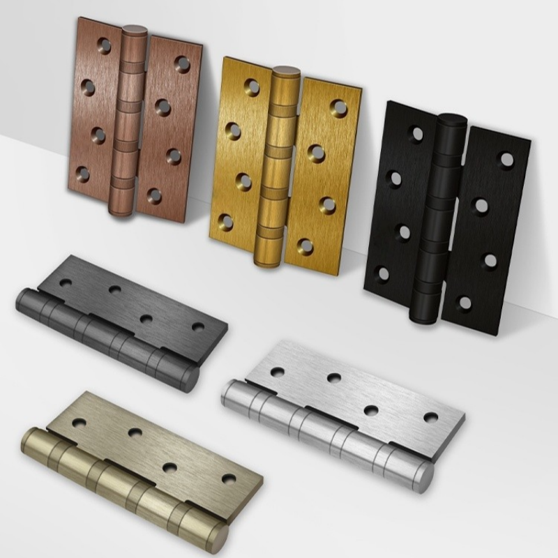 스테인레스 스틸 무소음 힌지 룸 도어 4인치 베어링 힌 - Furniture Hardware Replacement Parts 리뷰 및 가격