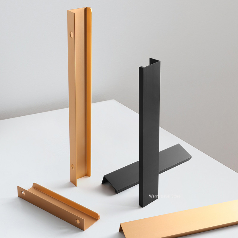 확장형 서랍장 손잡이, 도어 엣지 핸들, 블랙 골드 옷 - Drawer Pull Gold 리뷰 및 가격