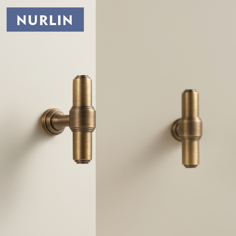 Nurlin 솔리드 브래스 프랑스어 레트로 골동품 청동 - Furniture Hardware China 리뷰 및 가격