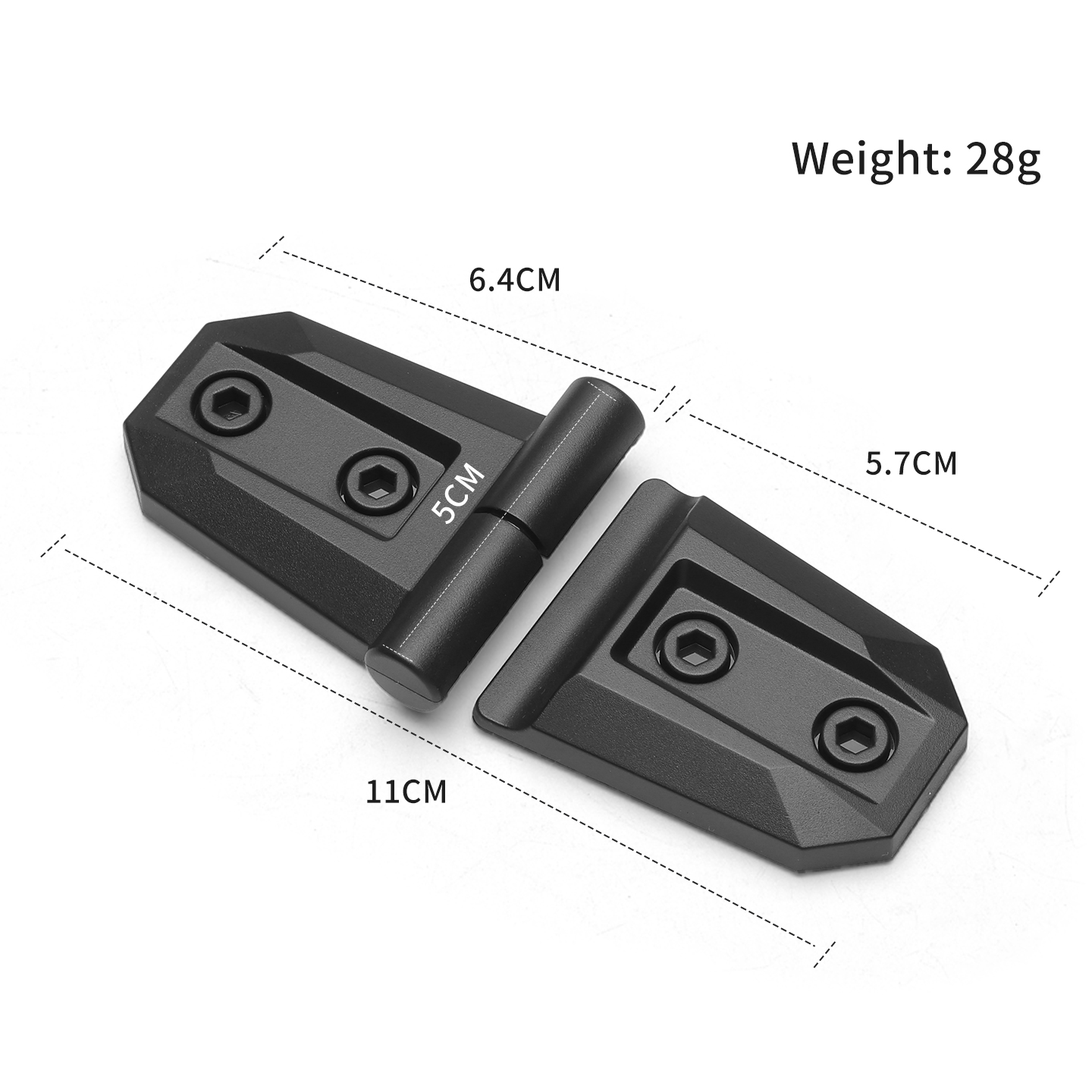 2PCS ABS 자동차 엔진 후드 도어 힌지 장식 커버 - Furniture Hardware Fitting 리뷰 및 가격
