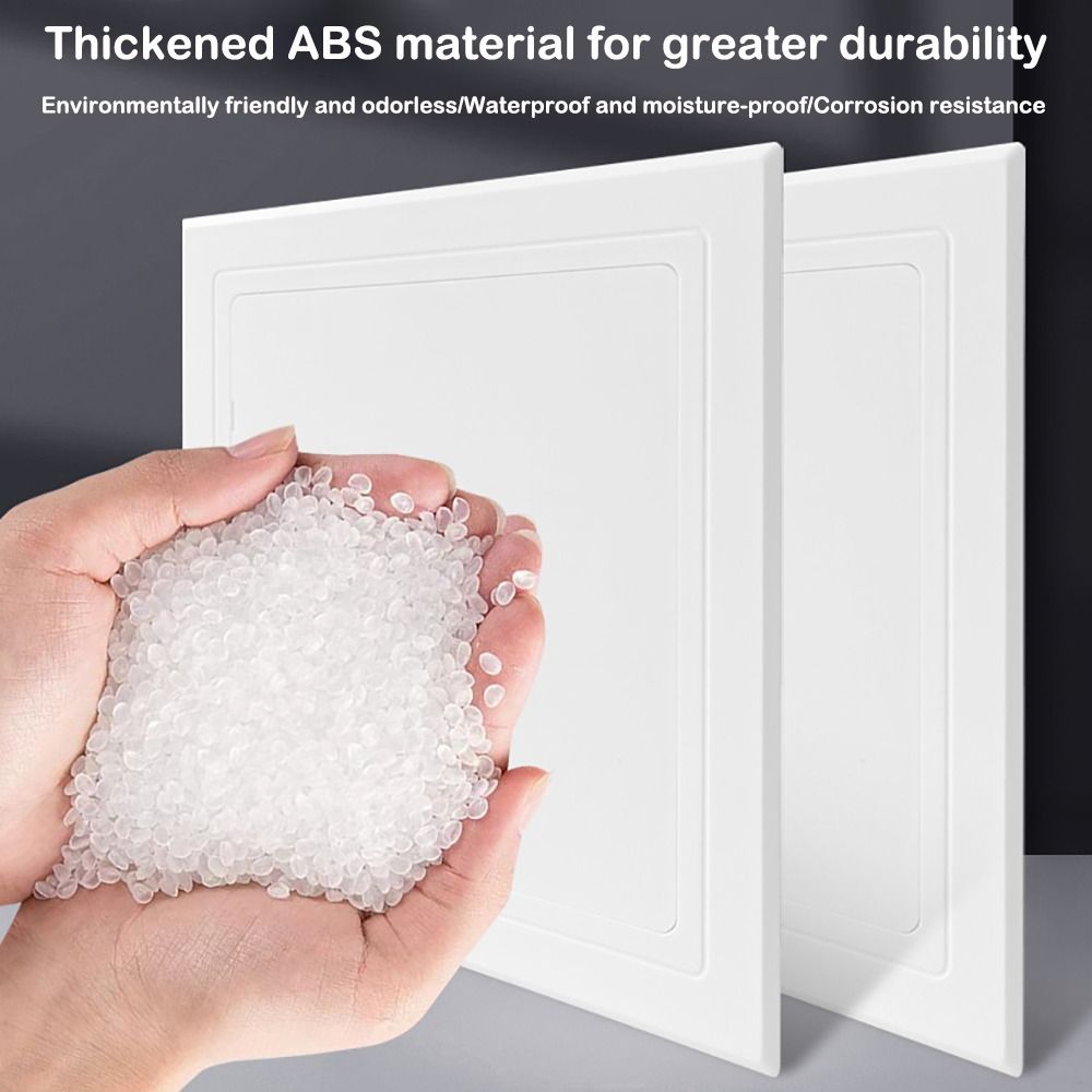1pc 자체 접착 액세스 패널 검사 구멍 ABS 액세스 - Furniture Hardware Fitting 리뷰 및 가격