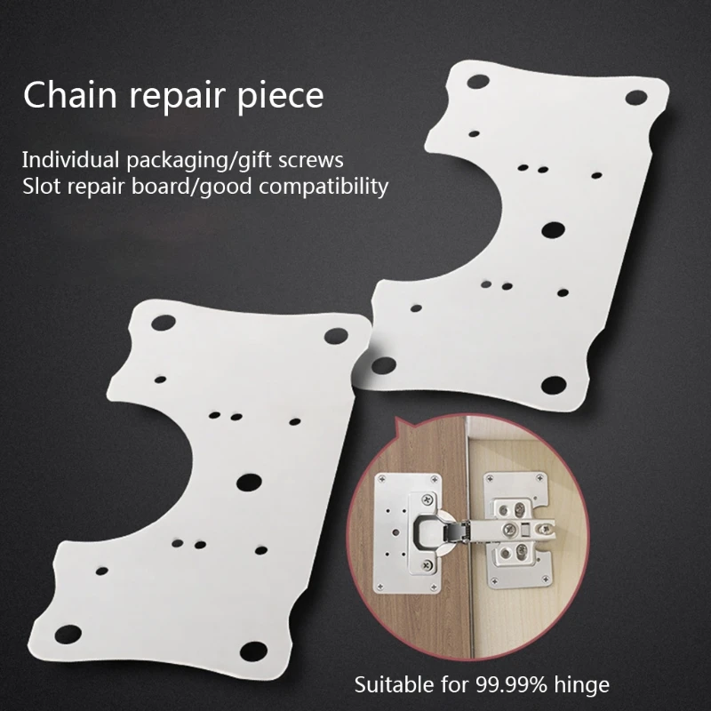 4 Pcs 캐비닛 힌지 수리 플레이트 나무 부엌 캐비닛 - Furniture Hardware Replacement Parts 리뷰 및 가격