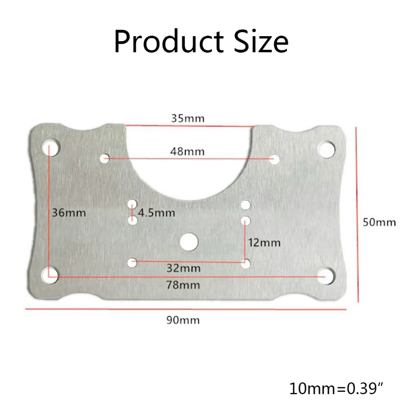 4 Pcs 캐비닛 힌지 수리 플레이트 나무 부엌 캐비닛 - Furniture Hardware Replacement Parts 리뷰 및 가격