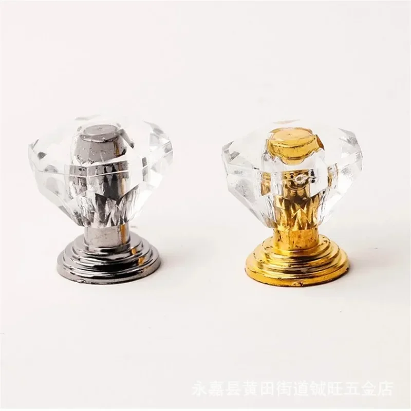10 개/대 골드 다이아몬드 크리스탈 서랍 손잡이 서랍 - Drawer Pull Gold 리뷰 및 가격