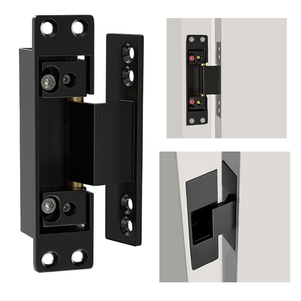 1개 블랙 도어 힌지, 보이지 않는 도어 힌지, 조절  - Furniture Hardware Replacement Parts 리뷰 및 가격