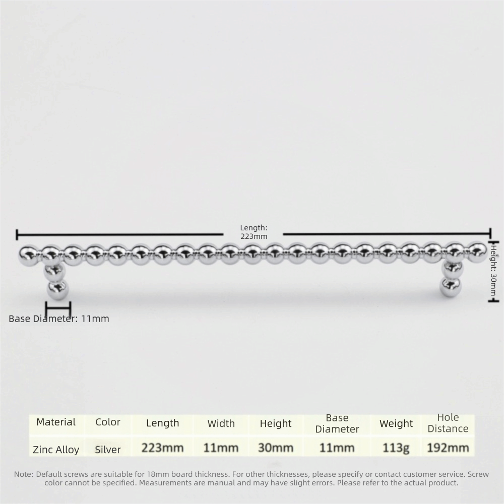고급 소형 원형 볼 손잡이 아연 합금 실버 비즈 가구  - Furniture Hardware China 리뷰 및 가격