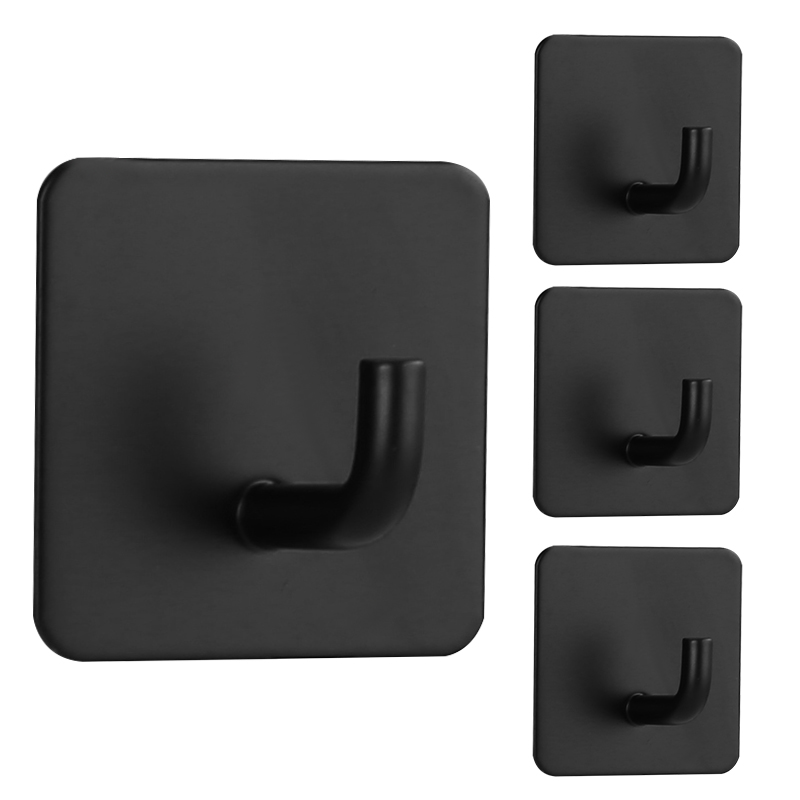 2-4개 셀프 접착식 벽걸이 후크 수건걸이 문 옷걸이  - Furniture Hardware Fitting 리뷰 및 가격